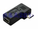 Μετατροπέας 5 Pin Mini USB Θηλ. σε 5 Pin Micro USB Αρσ. Δεξιά Γωνία AR5PMUF5PMCUMRA OEM Μετατροπέας 5 Pin Mini USB Θηλ. σε 5 Pin Micro USB Αρσ. Δεξιά Γωνία AR5PMUF5PMCUMRA OEM